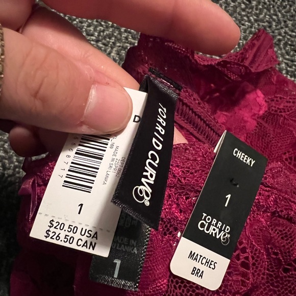 NWT Maroon Back Keyhole Panties - Picture 6 of 6